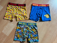 Boys Pokeman underwear size 6 $6 for 3