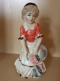 Mary Mary Quite Contrary  porcelain  piece