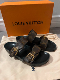 Louis Vuitton LV Bom Dia sandals mules shoes
