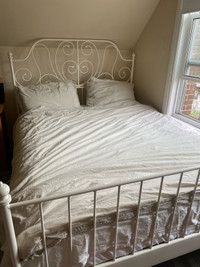 Queen size bed frame ONLY 