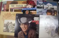 15 RECORDS 33 1/3 RPM FAMOUS WESTERN ARTISTS