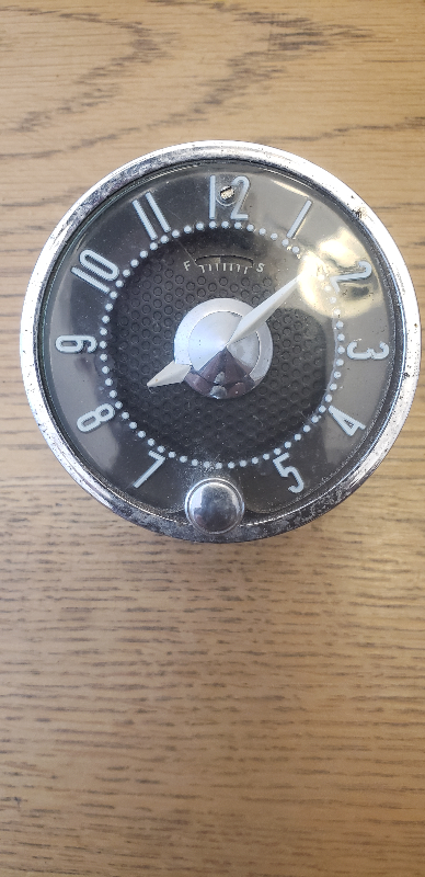 58 to 62 Corvette Car Clock, View more