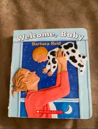 Welcome Baby board book by Barbara Reid
