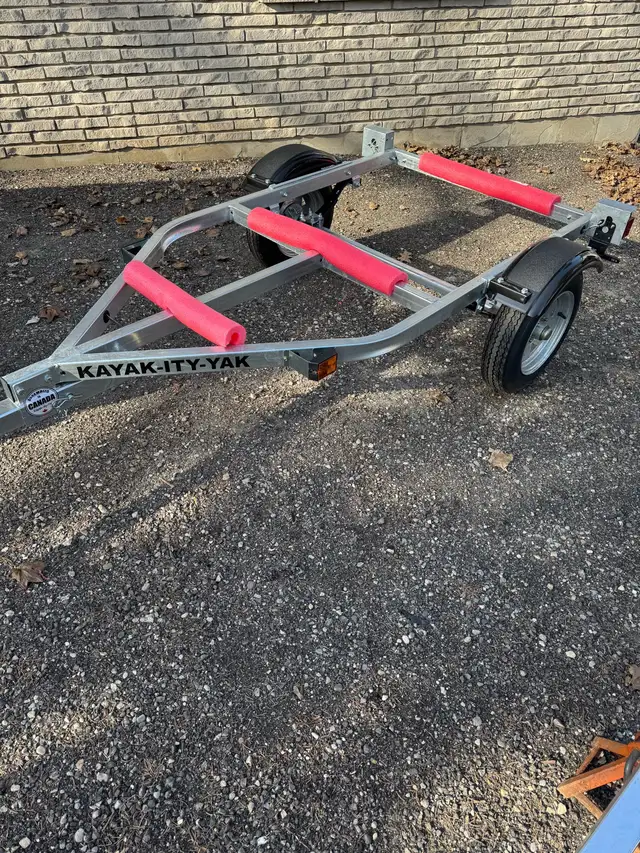 New Galvanized Kayak Trailer - Base in Fishing, Camping & Outdoors in London - Image 2