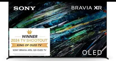 Sony 65 A95L BRAVIA XR QD-OLED 4K HDR Google TV, View more