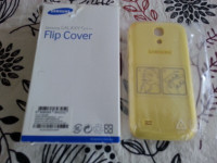 Genuine Samsung Galaxy S4 Mini Flip Cover,Yellow