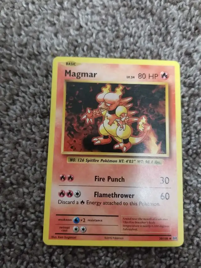 magmar card