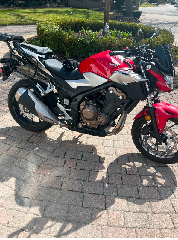 2020 Honda CB500F ABS  w/ Givi Luggage $6000 in Sport Bikes in City of Toronto - Image 2