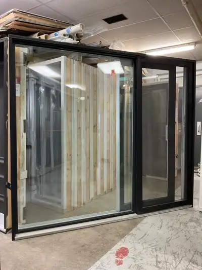 1468PP Porte patio Hybride Noir 8 94 3/4×81 1/8 ouv. Droite, View more