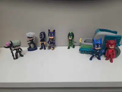 PJ Masks Figurines and Vehicle, View more