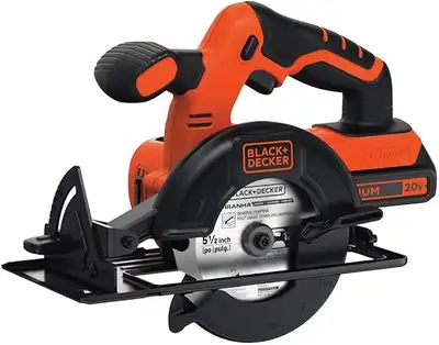 Black & Decker 20V 5-1/2 in. Cordless Circular Saw, View more
