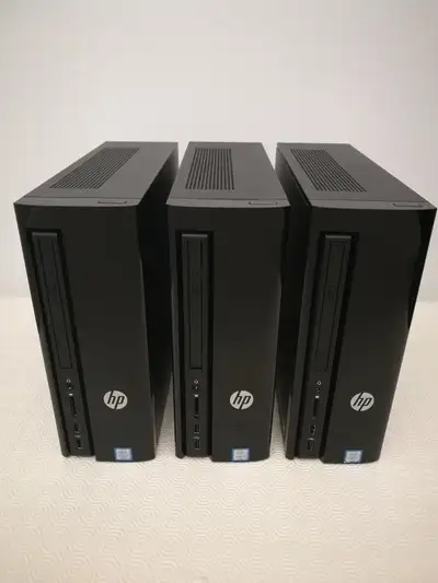 3 Units HP Slimline PC i3-6100T,8GB RAM,500GB HDD, DVD-RW - $350, View more