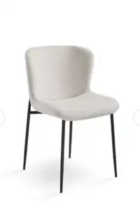 Grey velvet accent/ desk chair 