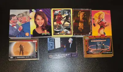 260+ Trading Cards Buffy Spider-Man Power Rangers Goosebumps Bat, View more