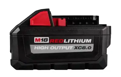 Brand new Milwaukee m18 high output 8 amp battery, View more