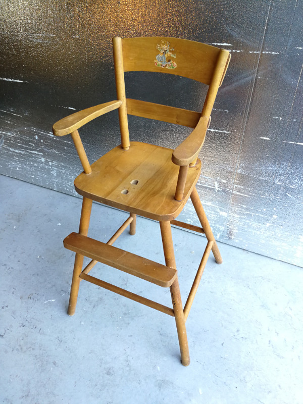 antique kids high chair for sale in Chairs & Recliners in Kingston