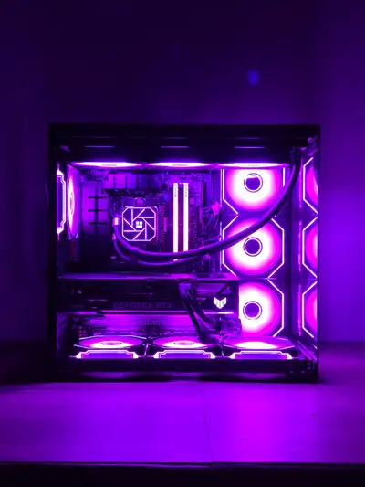 RTX 4070ti Gaming PC┃Ryzen 7 7800X3D┃32GB 6000MHZ, View more