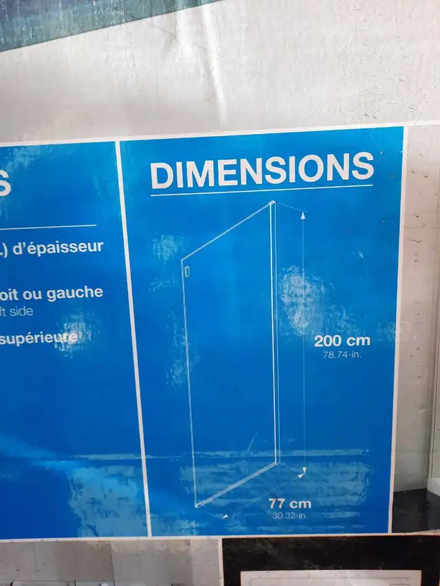 panneaux neufs pour  douche in Bathwares in Gatineau - Image 11