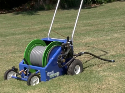 BigSprinkler.com ReelGreen RG-20 traveling sprinkler in good working condition. Over $5000 new. Simp...