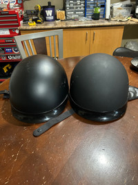 2 G MAX Motorcycle Helmuts XL and Small 