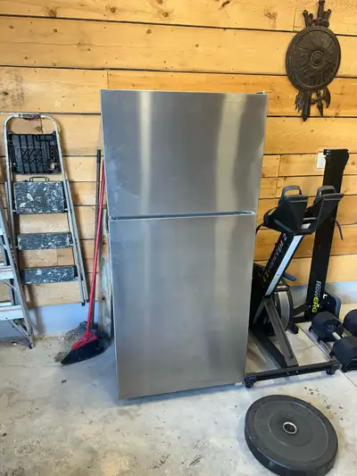 Stainless steel fridge, View more