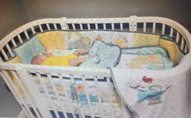 hula 3 in 1 convertible crib in Cribs in Owen Sound - Image 3