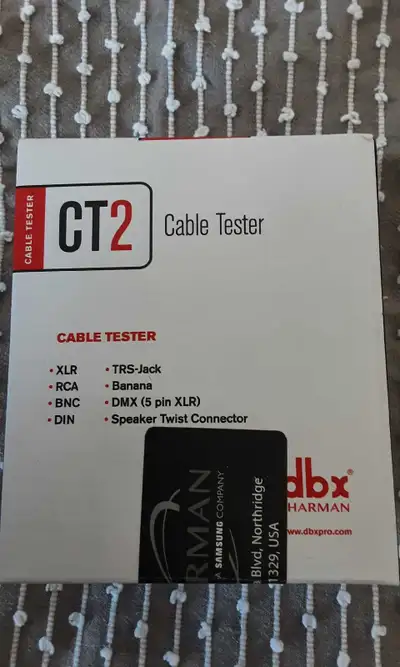 DBX CT2 Cable Tester, View more