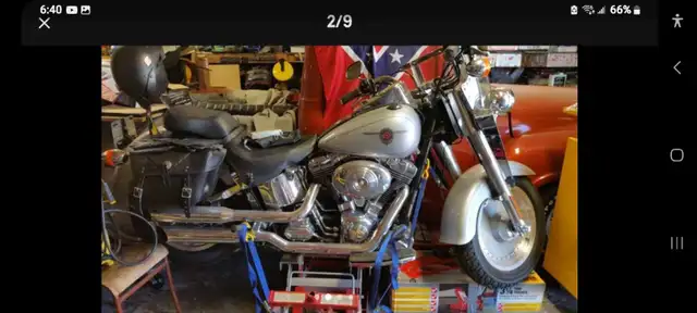 Harley-Davidson 2001 fat boy, TRADES? ONLY 2988 km in Street, Cruisers & Choppers in Red Deer - Image 5