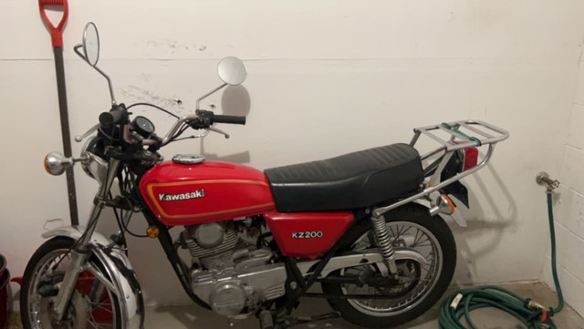 SOLD  :  Kawasaki Motorcycle KZ200 - 1979  MINT in Street, Cruisers & Choppers in City of Toronto
