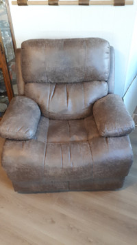 Soft Leather Recliner