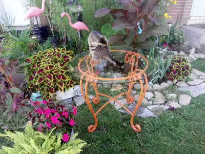 glass round table, View more