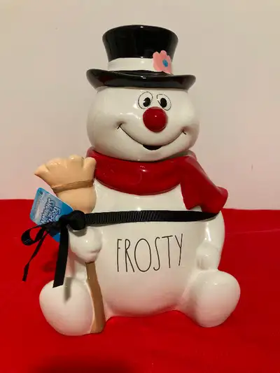 Frosty The Snowman Rae Dunn Cookie Jar / Canister