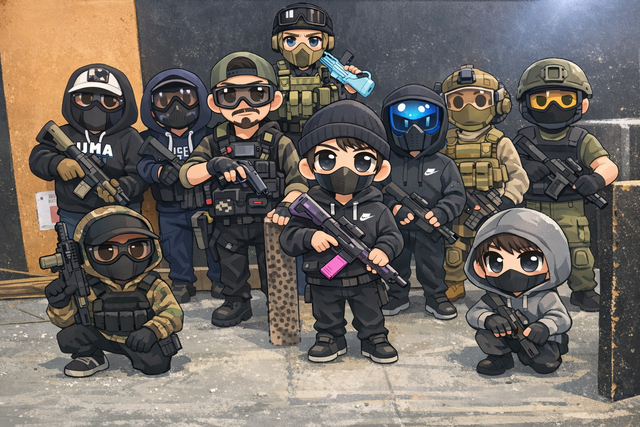 Airsoft Games for all ages