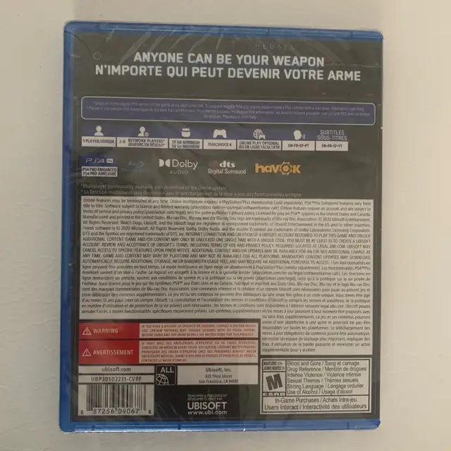 Watch Dogs Legion  PS4/PS5 in Sony Playstation 4 in Longueuil / South Shore - Image 3