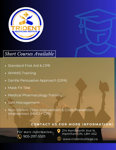 Short Courses at Trident Healthcare Institute - Hamilton, View more
