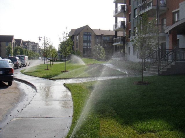 Pose de tourbe et installation de systèmes d'irrigation dans Autre  à Laval/Rive Nord - Image 4