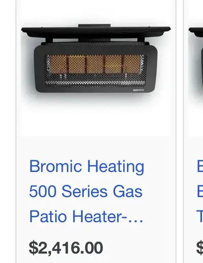 outdoor heater Bromic Tungsten smart heat, View more