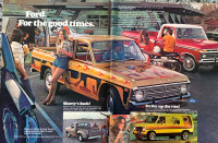 1976 Ford Vans/Pickups XLarge 2 Pg Original Ad 