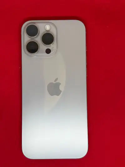 IPHONE 16 PRO MAX 256GB. NATURAL TITANIUM BATTERY HEALTH 91%, View more