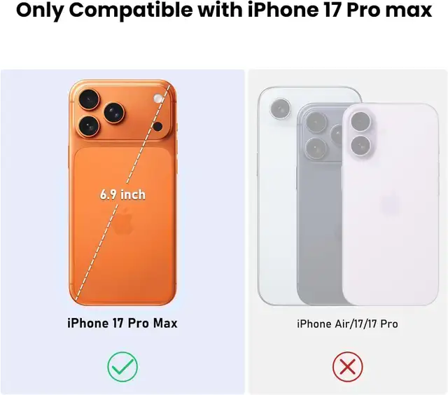 ❤️✅NEW IN BOX: Nillkin for iPhone 17 Pro Max Case in General Electronics in Markham / York Region - Image 10