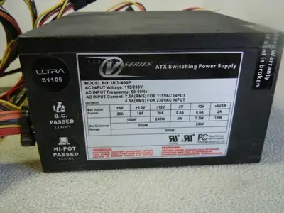 Computer Power Supplies  - Dell, LiteOn, Ultra, View more