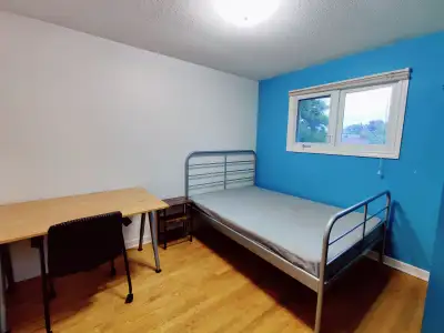 Available Nov. 1st All inclusive private bedroom available in a shared house located on bus routes a...