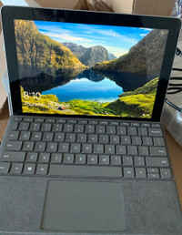 Microsoft surface go tablet with original keyboard