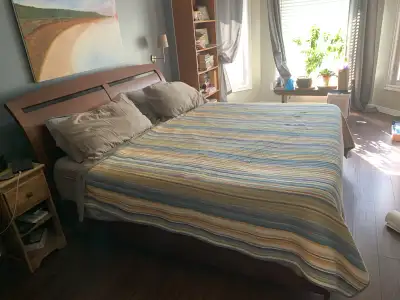 King size bed frame, View more