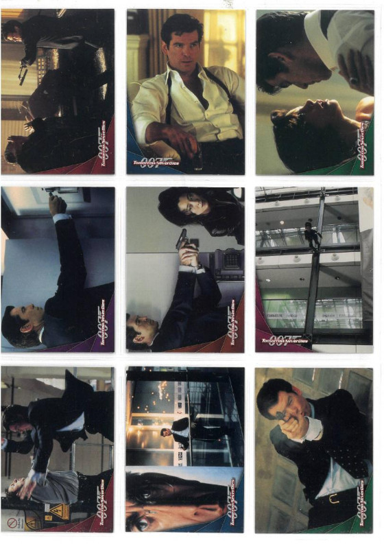 James Bond Tomorrow Never Dies trading card set, inserts, promos in Arts & Collectibles in Calgary - Image 4