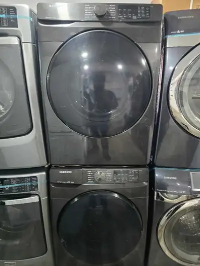 OAKVILLE! - WOW Samsung 27" Grey Frontload Stackable Washer Elec, View more
