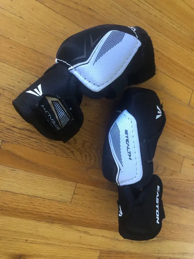Easton Stealth Junior Hockey Elbow Pads size small in Hockey in Calgary - Image 2