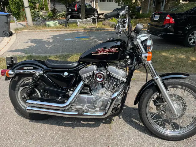 2001 Harley Davidson sportster 883 bobber in Street, Cruisers & Choppers in Mississauga / Peel Region - Image 2