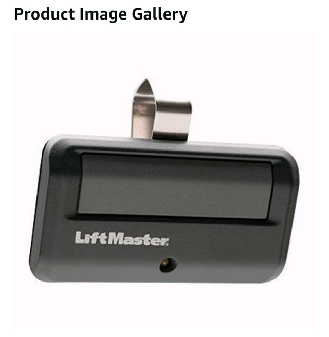 Liftmaster 891LM garage door opener button remote control   in Garage Doors & Openers in Cambridge - Image 2