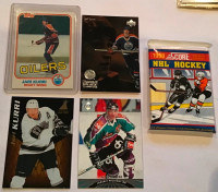 NHL Hall of Famer/Oilers Great Jari Kurri Rookie Card + 3 Cards